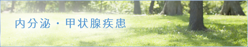 内分泌・甲状腺疾患